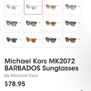 Michael Kors MK2072(Barbados) in CLEAR